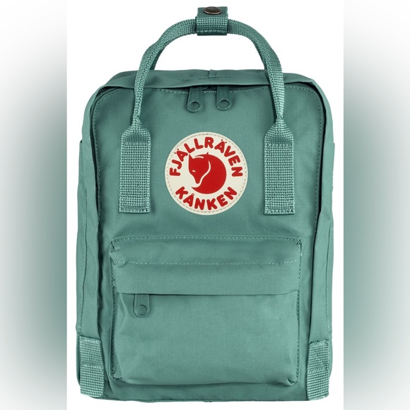 Fjallraven Handbags - Kånken Mini Backpack Frost Green